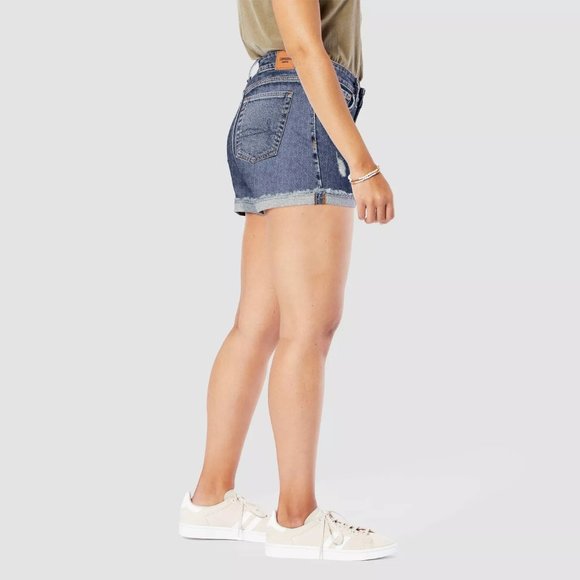 DENIZEN Levi's Women's High-Rise 3" Jean Shorts - Picture 3 of 10